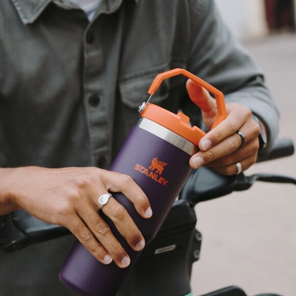 Stanley IceFlow Flip Straw Tumbler 30oz – Plum, New - Picture 9 of 9